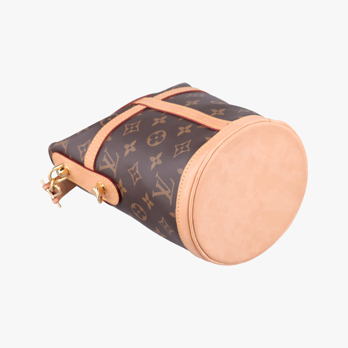 Pre-owned Louis Vuitton DUFFLE brown Monogram Canvas M43587 shoulderbag | stylenewstar