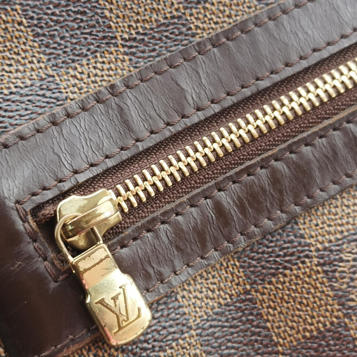 Vintage Louis Vuitton Bastille Messenger EBENE Damier Canvas N45258 crossbodybag | stylenewstar