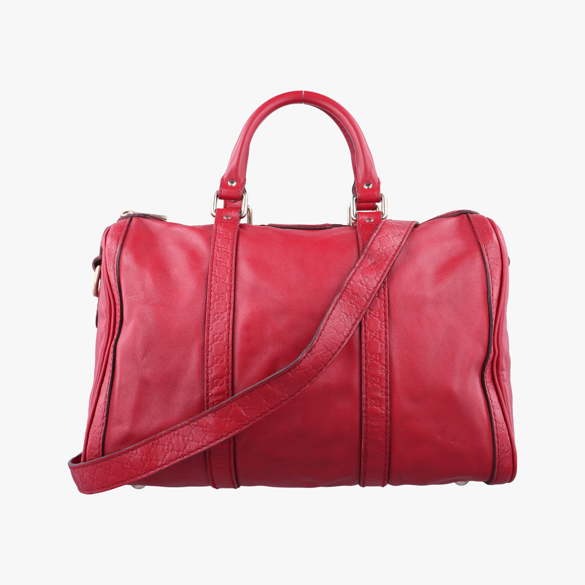 Vintage Gucci Sherry Line Red Leather 247205 shoulderbag | stylenewstar