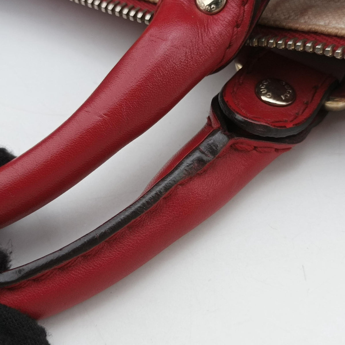 Vintage Gucci Sherry Line Red Leather 247205 shoulderbag | stylenewstar