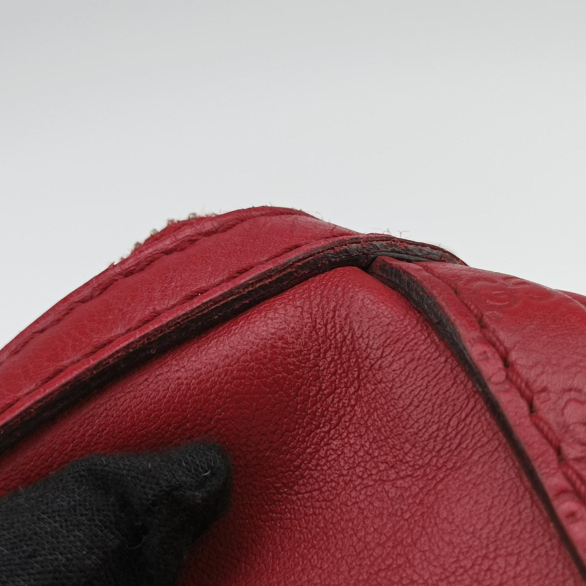 Vintage Gucci Sherry Line Red Leather 247205 shoulderbag | stylenewstar