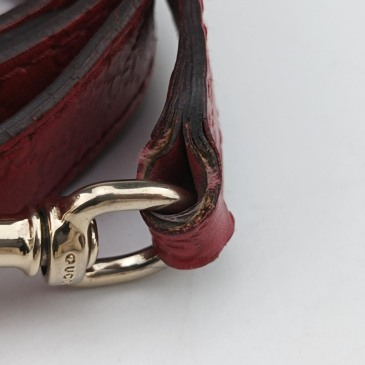 Vintage Gucci Sherry Line Red Leather 247205 shoulderbag | stylenewstar