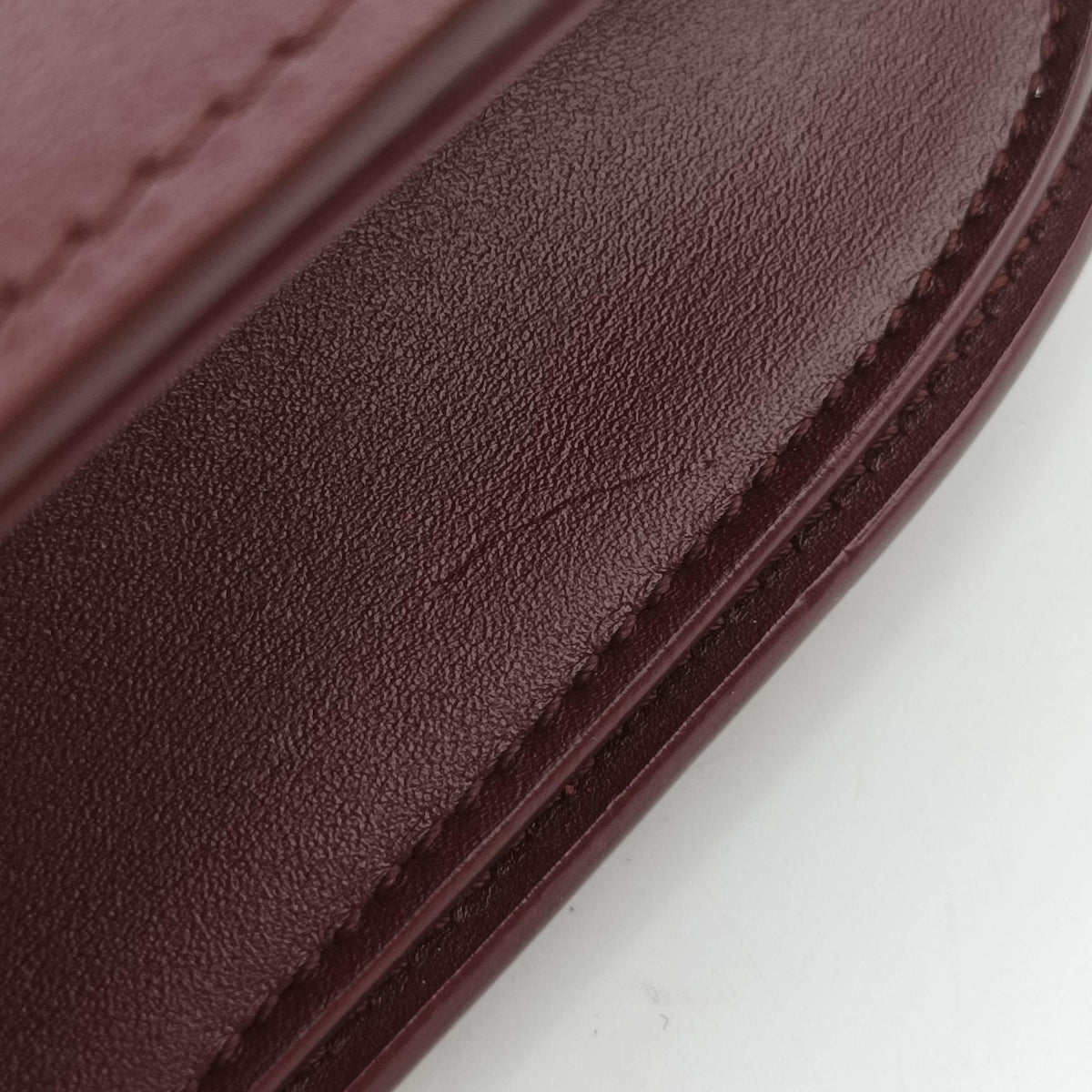 Vintage Celine Classic Box Burgundy Leather  shoulderbag | stylenewstar
