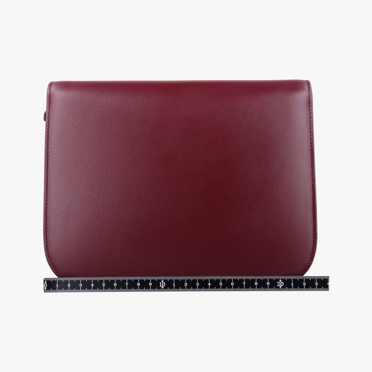 Vintage Celine Classic Box Burgundy Leather  shoulderbag | stylenewstar