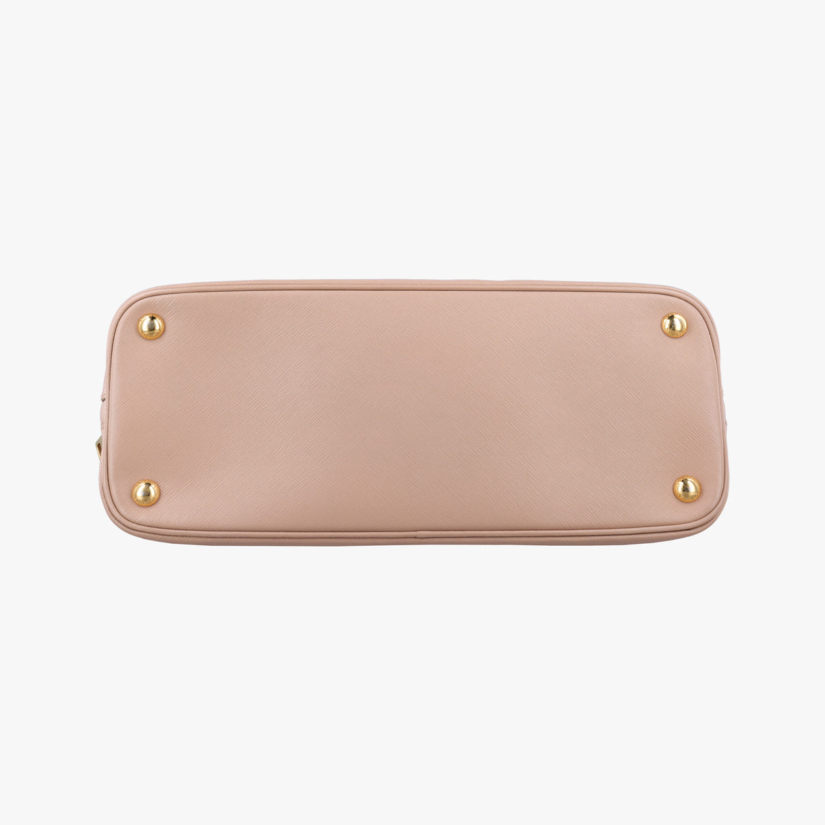 Pre-owned Prada Promenade Pink SAFFIANO patent BL0812 handbag | stylenewstar