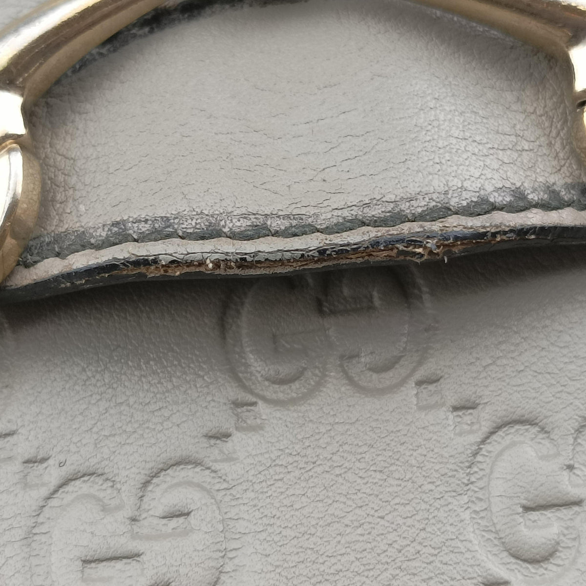 Vintage Gucci Emily Grey Leather 369621 shoulderbag | stylenewstar