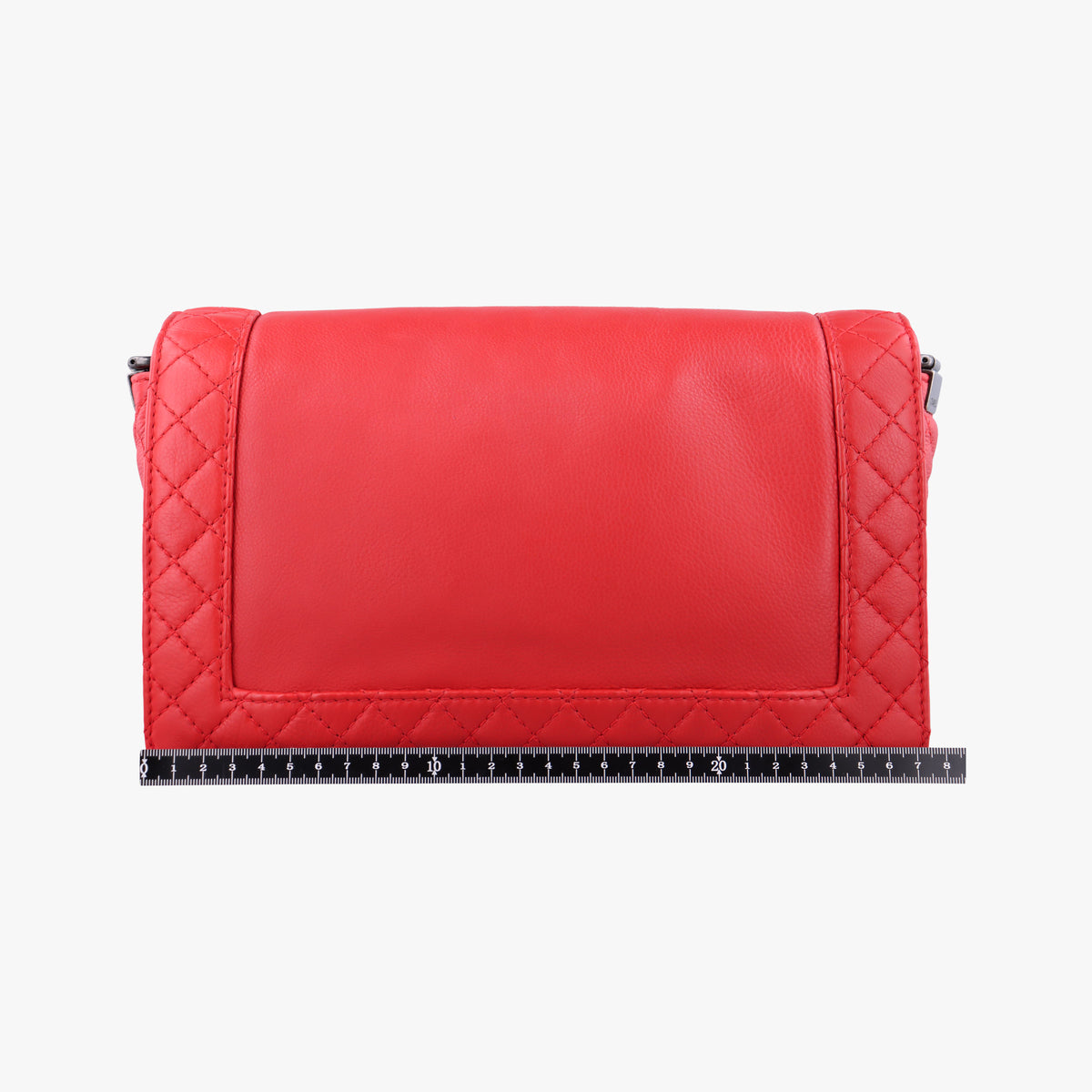 Secondhand Chanel BOY CHANEL Red Leather A67948 shoulderbag | stylenewstar
