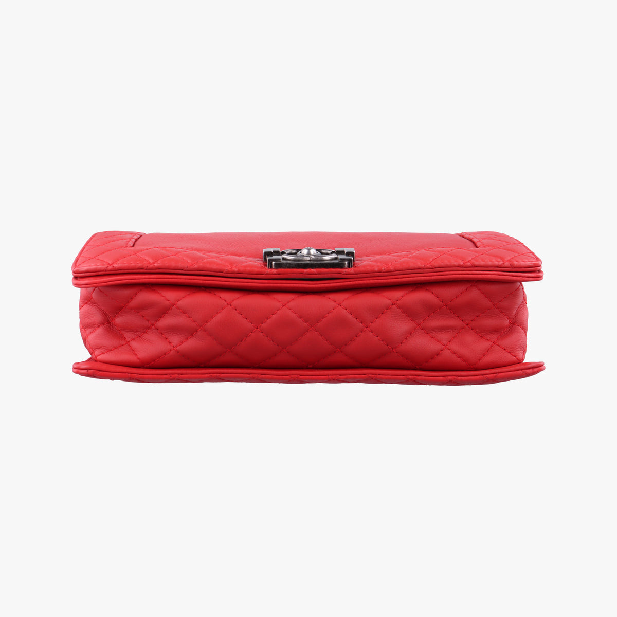 Secondhand Chanel BOY CHANEL Red Leather A67948 shoulderbag | stylenewstar