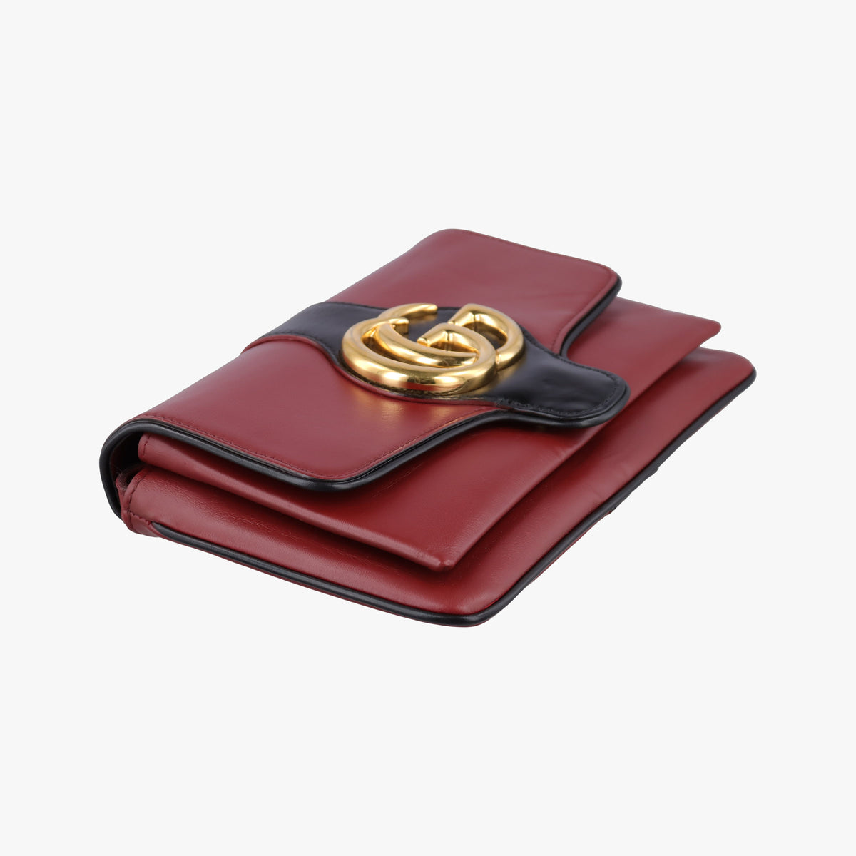 Pre-owned Gucci Arli Red Leather 550129 shoulderbag | stylenewstar
