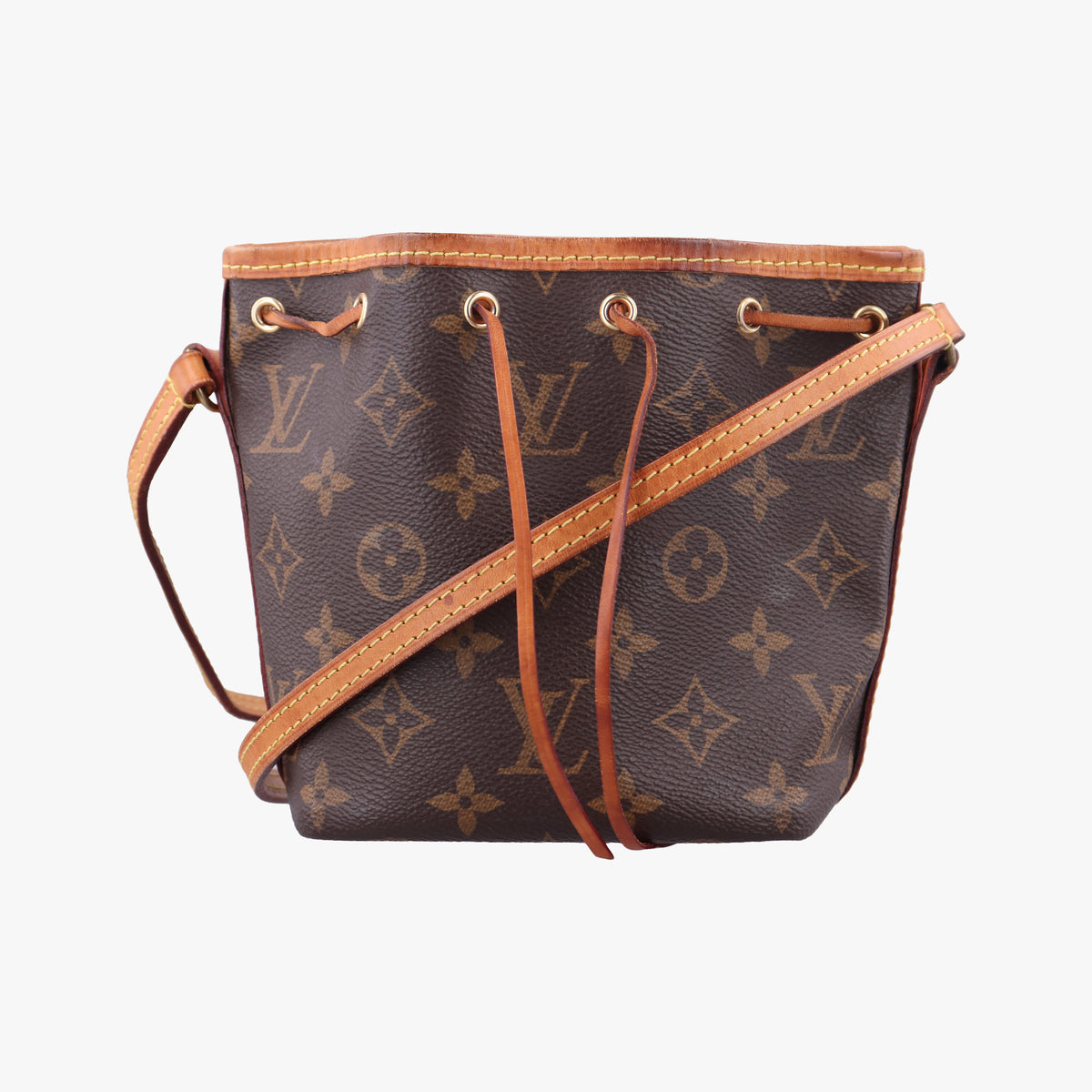 Vintage Louis Vuitton Nano Noe Brown Monogram Canvas M41346 shoulderbag | stylenewstar