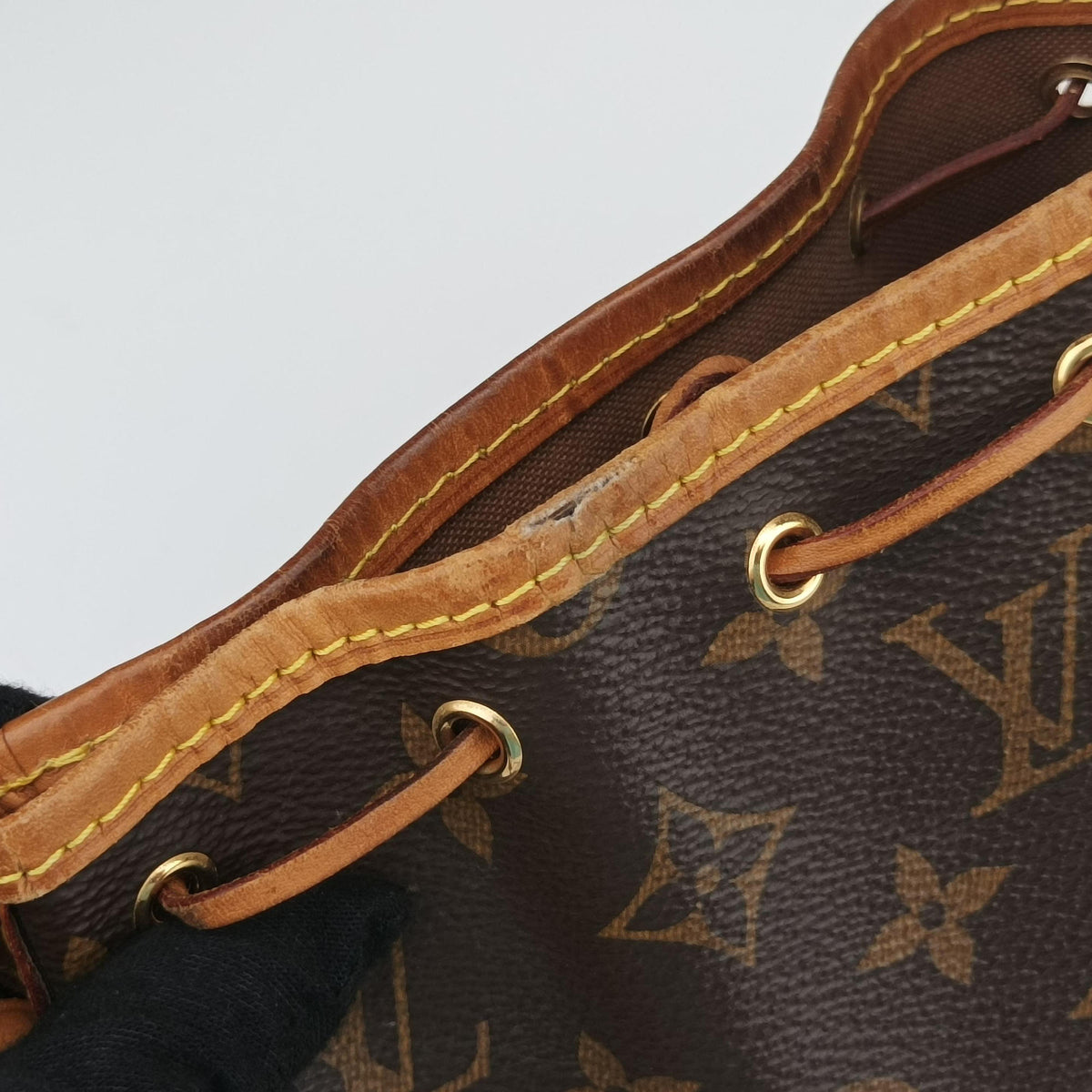 Vintage Louis Vuitton Nano Noe Brown Monogram Canvas M41346 shoulderbag | stylenewstar