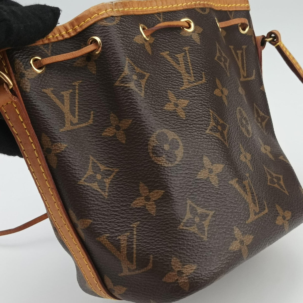 Vintage Louis Vuitton Nano Noe Brown Monogram Canvas M41346 shoulderbag | stylenewstar