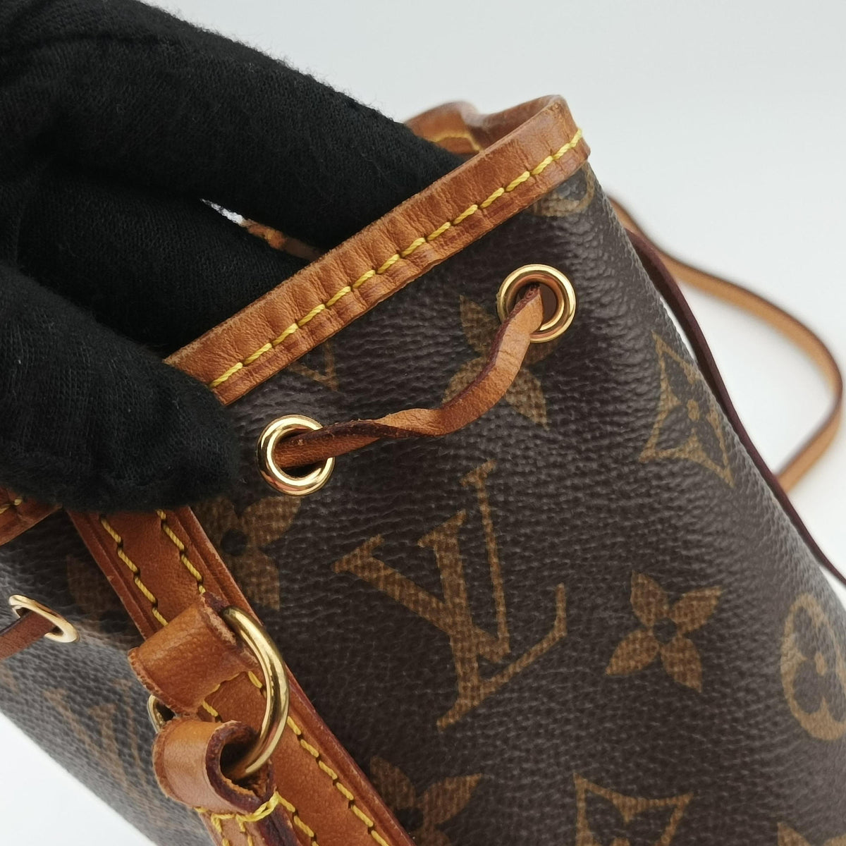 Vintage Louis Vuitton Nano Noe Brown Monogram Canvas M41346 shoulderbag | stylenewstar