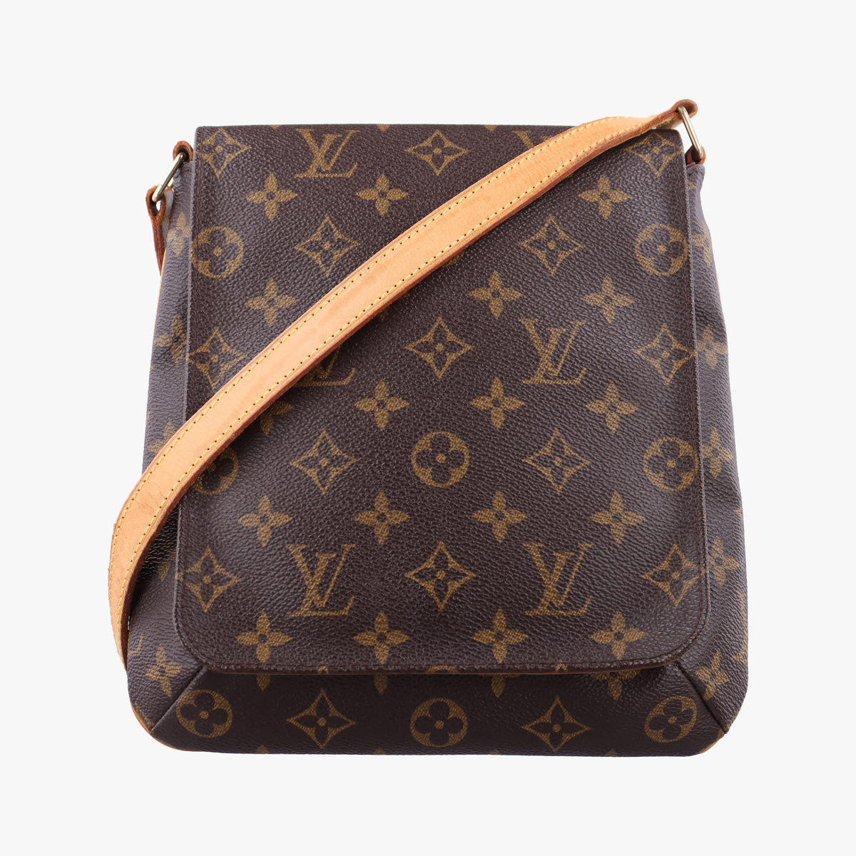 Secondhand Louis Vuitton Mustet Salsa (short strap) Brown Monogram Canvas M51258 shoulderbag | stylenewstar