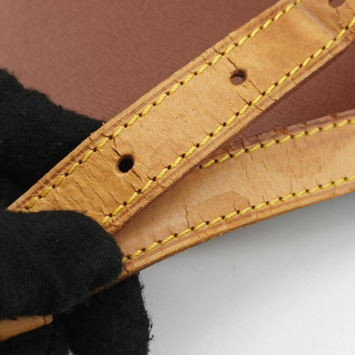 Secondhand Louis Vuitton Mustet Salsa (short strap) Brown Monogram Canvas M51258 shoulderbag | stylenewstar