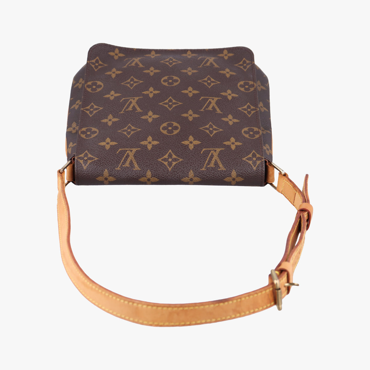 Secondhand Louis Vuitton Mustet Salsa (short strap) Brown Monogram Canvas M51258 shoulderbag | stylenewstar