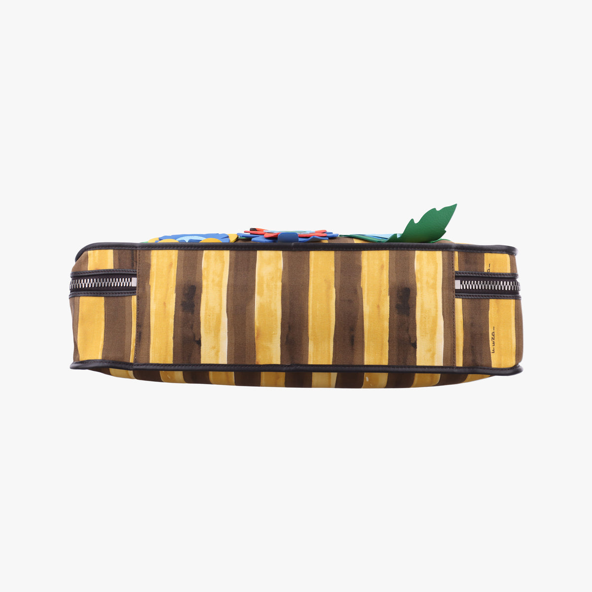 Pre-owned Fendi Floral briefcase Multicolour canvas 7VV131 shoulderbag | stylenewstar
