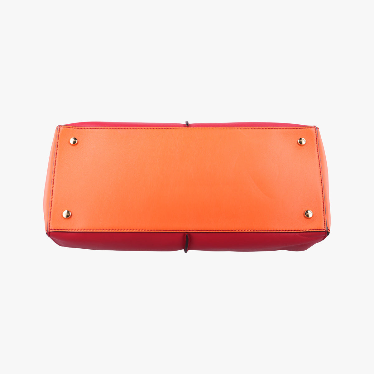 Secondhand TODS D-Styling Red x Orange Leather  shoulderbag | stylenewstar