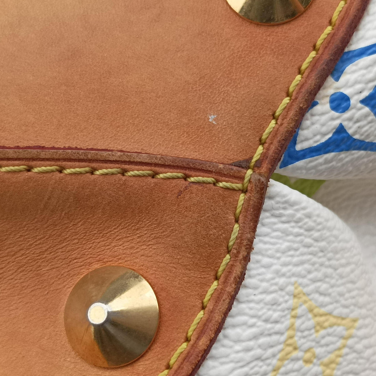 Pre-owned Louis Vuitton JUDY MM white Monogram Multicolor M40255 shoulderbag | stylenewstar