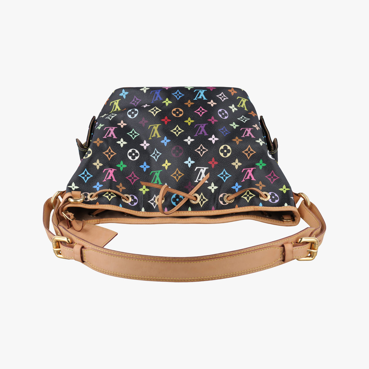 Pre-owned Louis Vuitton Petit Noe Noir Monogram Multicolor M42230 shoulderbag | stylenewstar