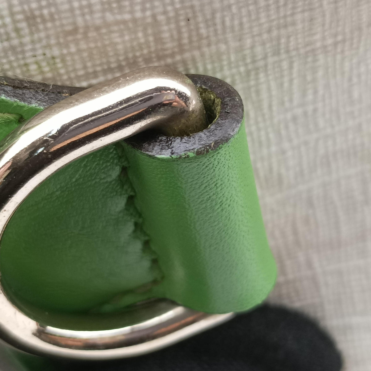 Pre-owned Gucci UNICEF Joy Green x White x Black PVC coated canvas 189895 handbag | stylenewstar