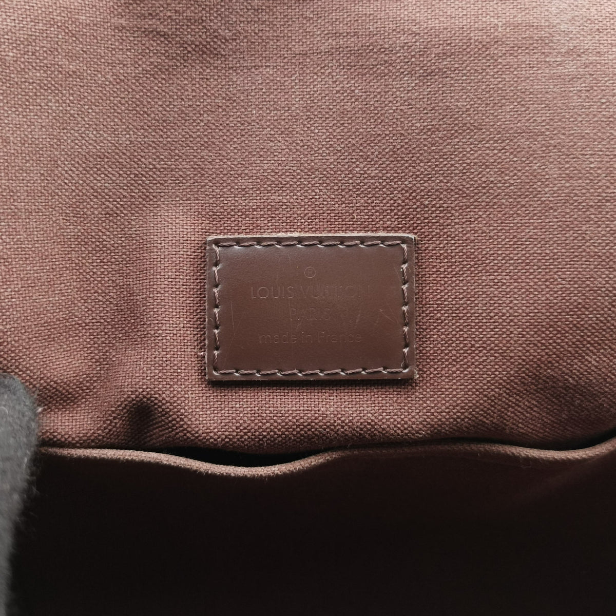 Pre-owned Louis Vuitton District MM EBENE Damier Canvas N41212 shoulderbag | stylenewstar