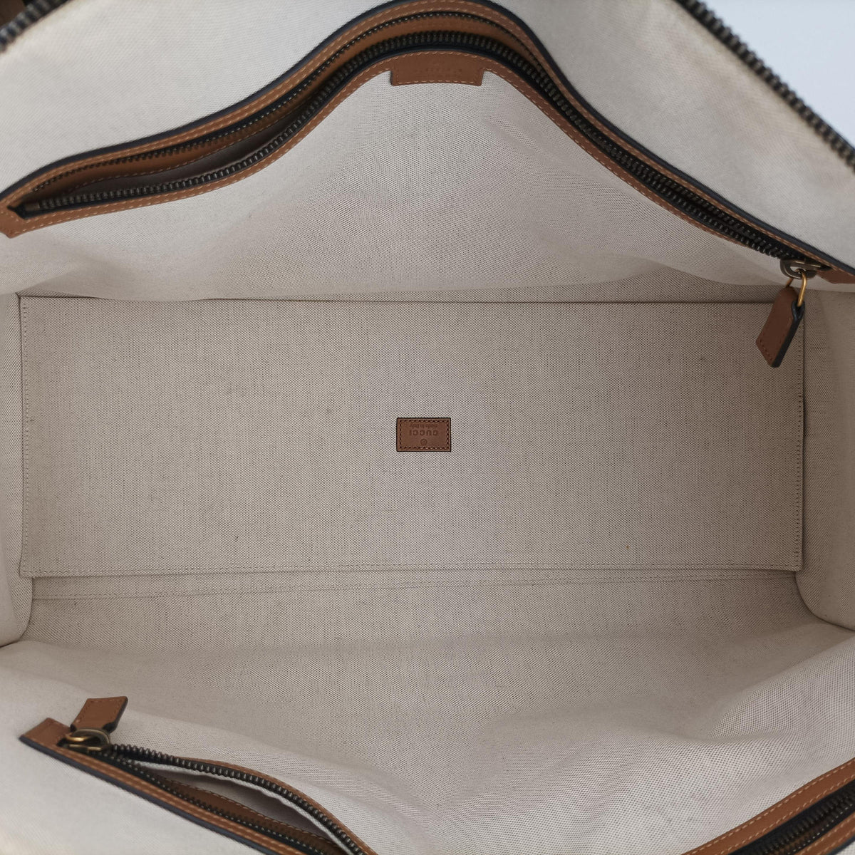 Pre-owned Gucci Ophidia Black×Brown canvas×leather 715773 shoulderbag | stylenewstar