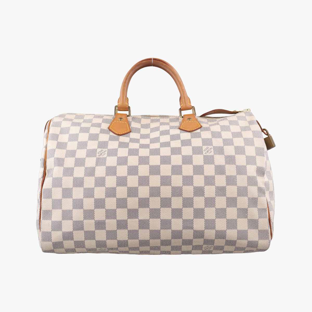 Pre-owned Louis Vuitton Speedy 35 Azur Damier Canvas N41535 handbag | stylenewstar