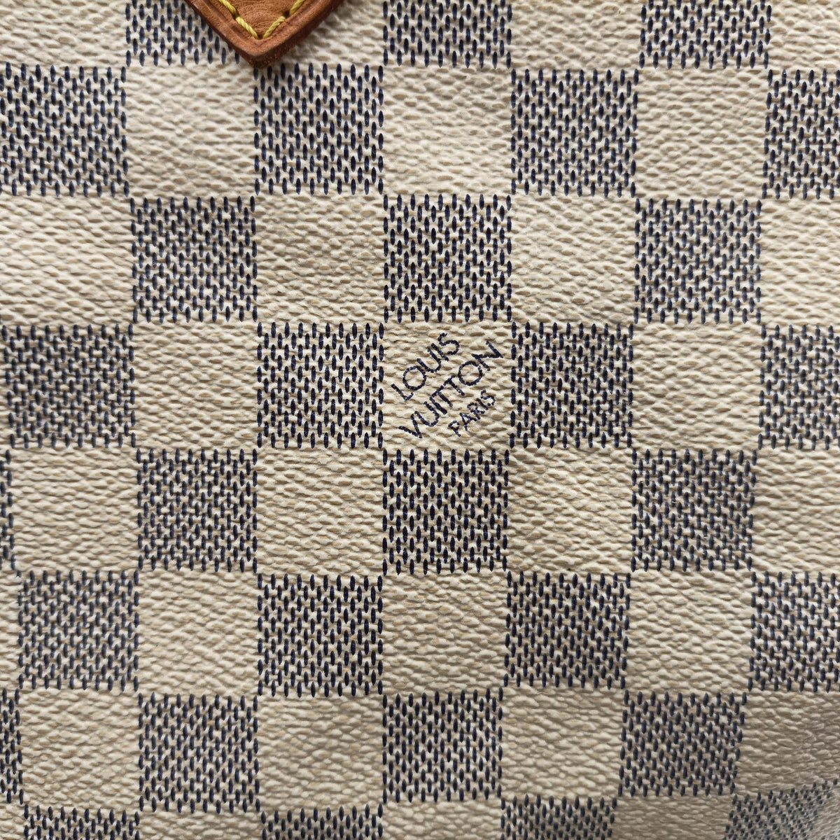 Pre-owned Louis Vuitton Speedy 35 Azur Damier Canvas N41535 handbag | stylenewstar