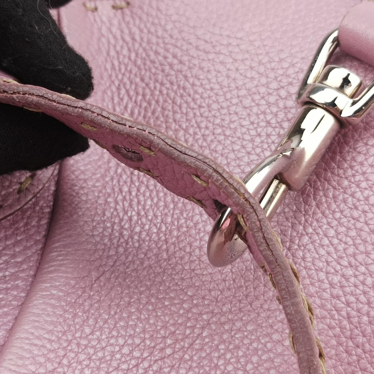 Secondhand Fendi Selleria Pomodorino Pink Leather 8BR595 handbag | stylenewstar