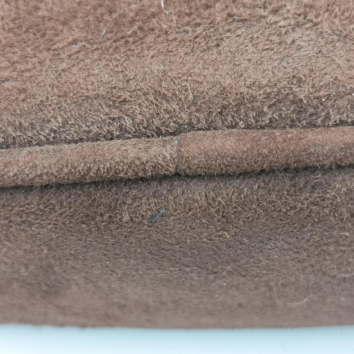 Pre-owned Miu Miu Micro Beau Brown Suede  shoulderbag | stylenewstar