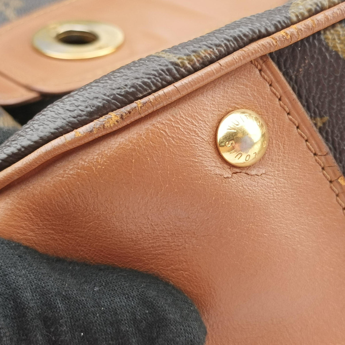 Vintage Louis Vuitton VINTAGE BOETIE MM Brown Monogram Canvas M45714 shoulderbag | stylenewstar