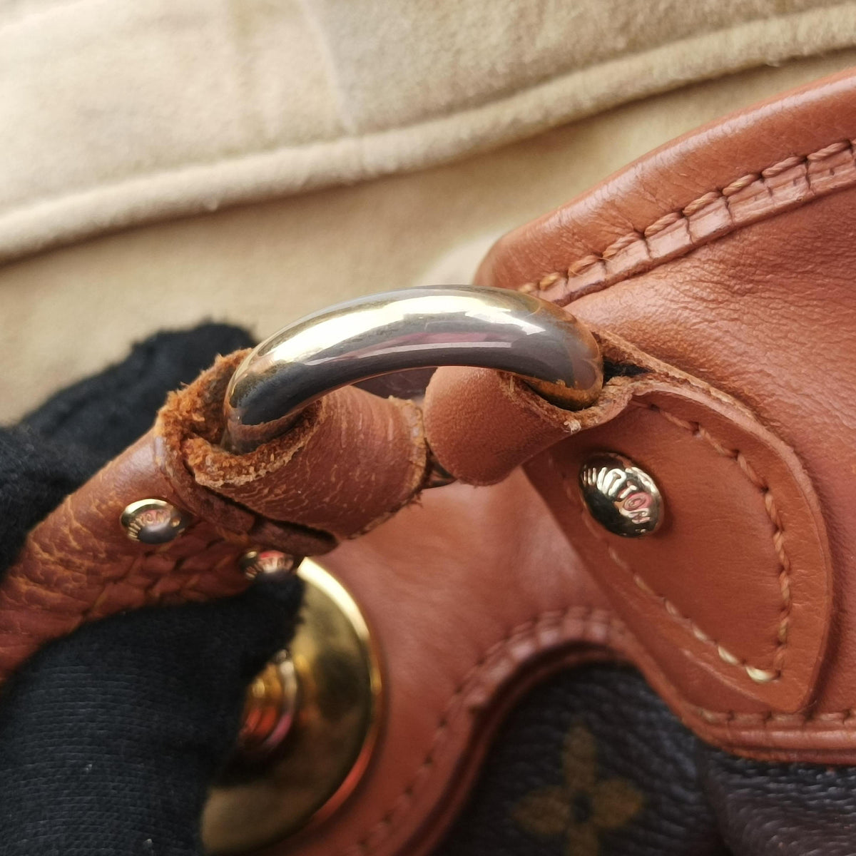 Vintage Louis Vuitton VINTAGE BOETIE MM Brown Monogram Canvas M45714 shoulderbag | stylenewstar