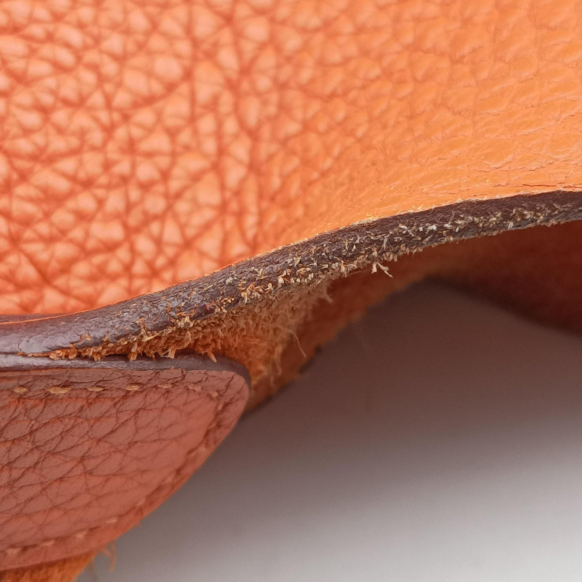 Pre-owned Hermes Picotin Lock Orange Taurillon Clemence  handbag | stylenewstar