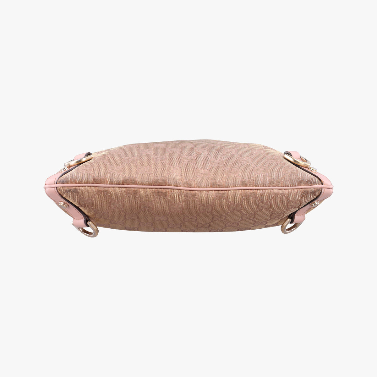 Pre-owned Gucci Abbey Pink canvas 131326 shoulderbag | stylenewstar