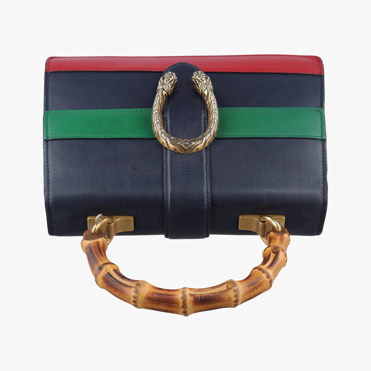 Vintage Gucci Dionysus bamboo Black×green×red Leather 448075 shoulderbag | stylenewstar