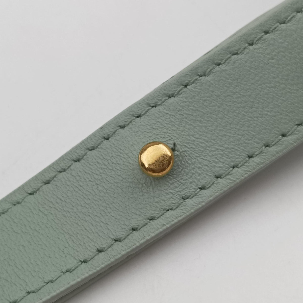 Pre-owned Bottega Veneta candy cassette Light Green lambskin  shoulderbag | stylenewstar