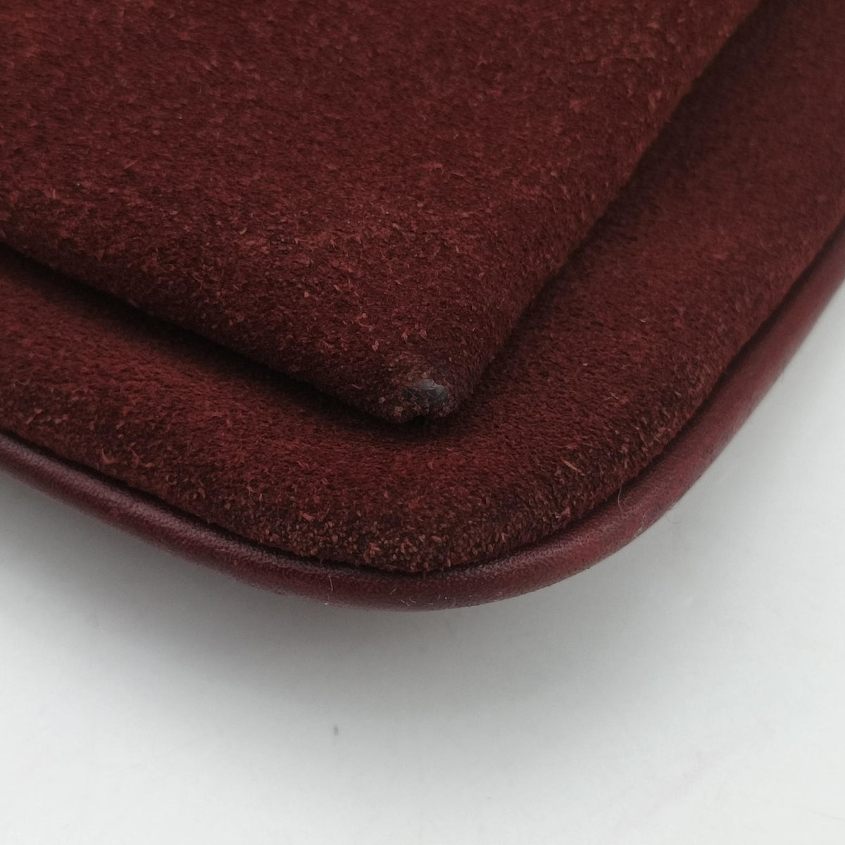 Vintage Gucci Arli Burgundy Suede×leather 550126 shoulderbag | stylenewstar