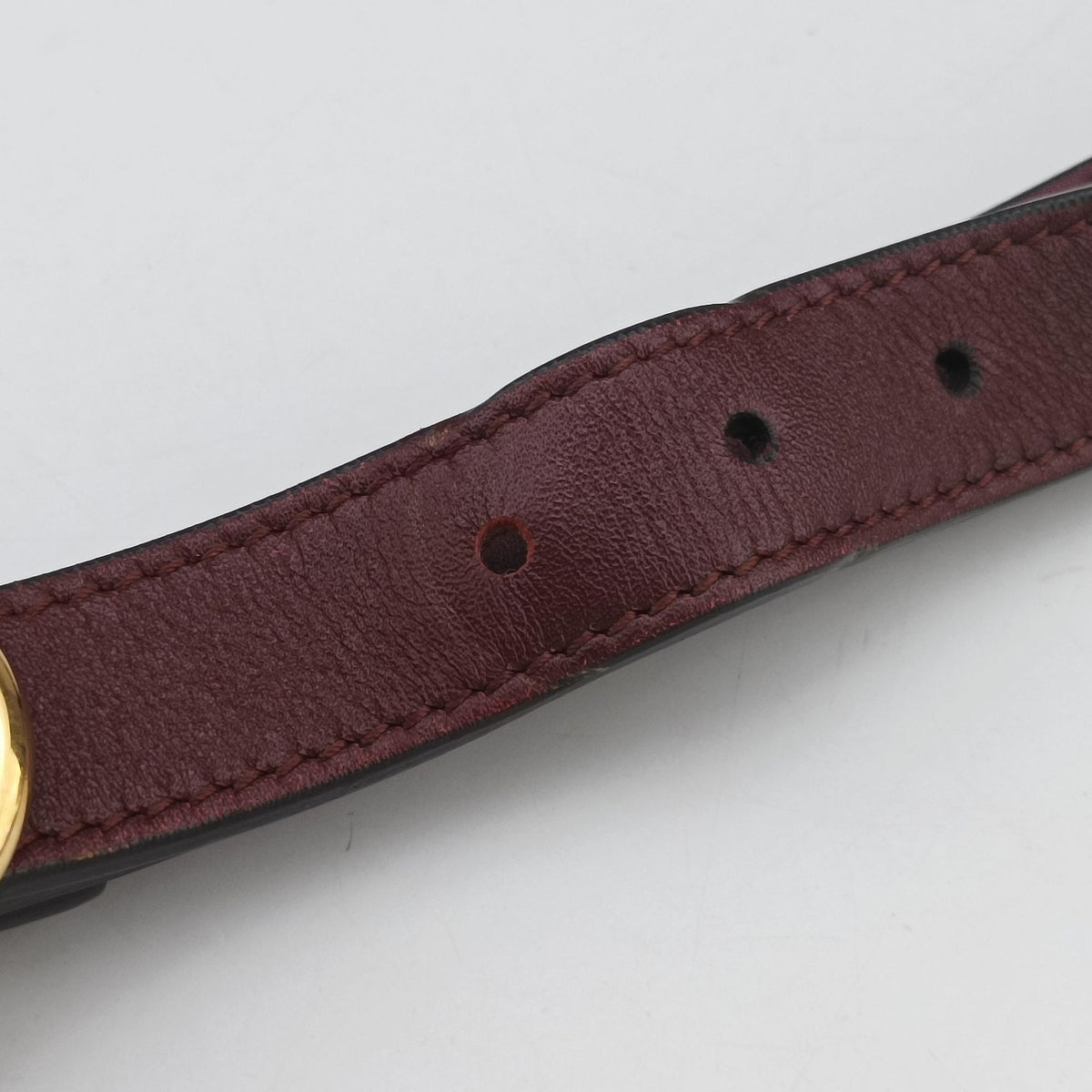 Vintage Gucci Arli Burgundy Suede×leather 550126 shoulderbag | stylenewstar