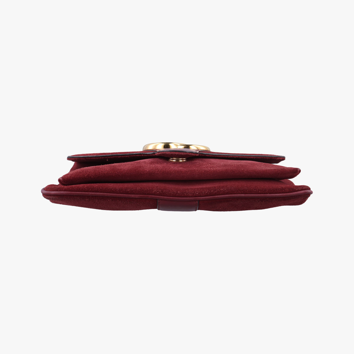Vintage Gucci Arli Burgundy Suede×leather 550126 shoulderbag | stylenewstar