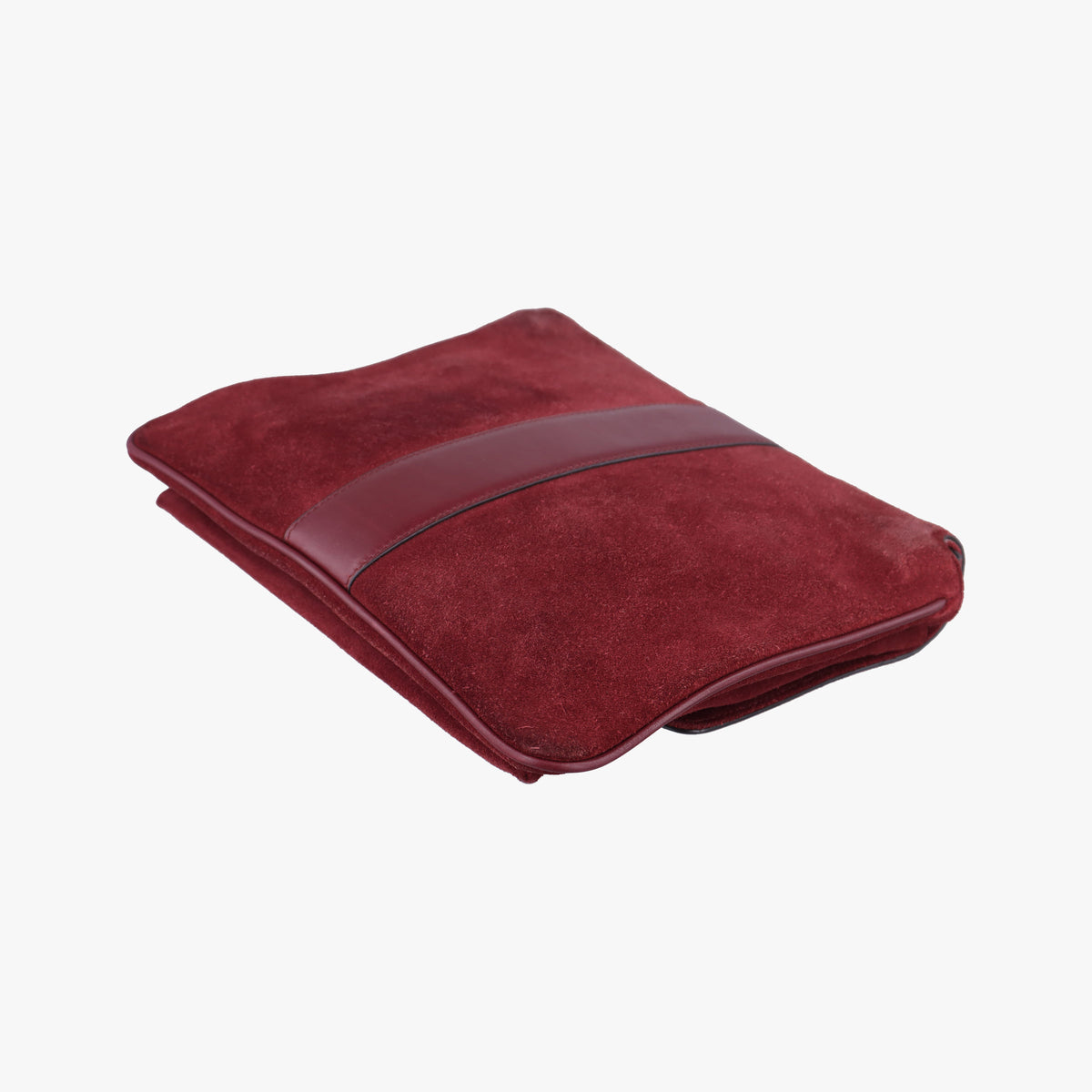 Vintage Gucci Arli Burgundy Suede×leather 550126 shoulderbag | stylenewstar