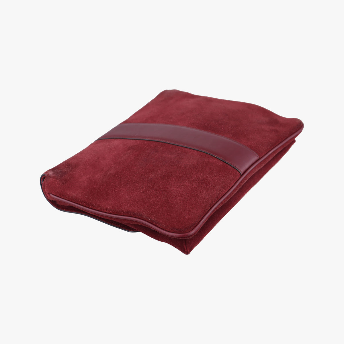 Vintage Gucci Arli Burgundy Suede×leather 550126 shoulderbag | stylenewstar