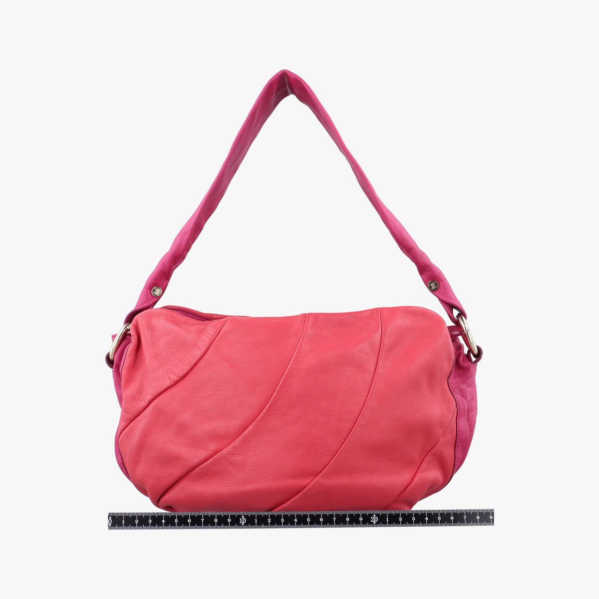 Vintage Celine Vintege Pink Leather  shoulderbag | stylenewstar