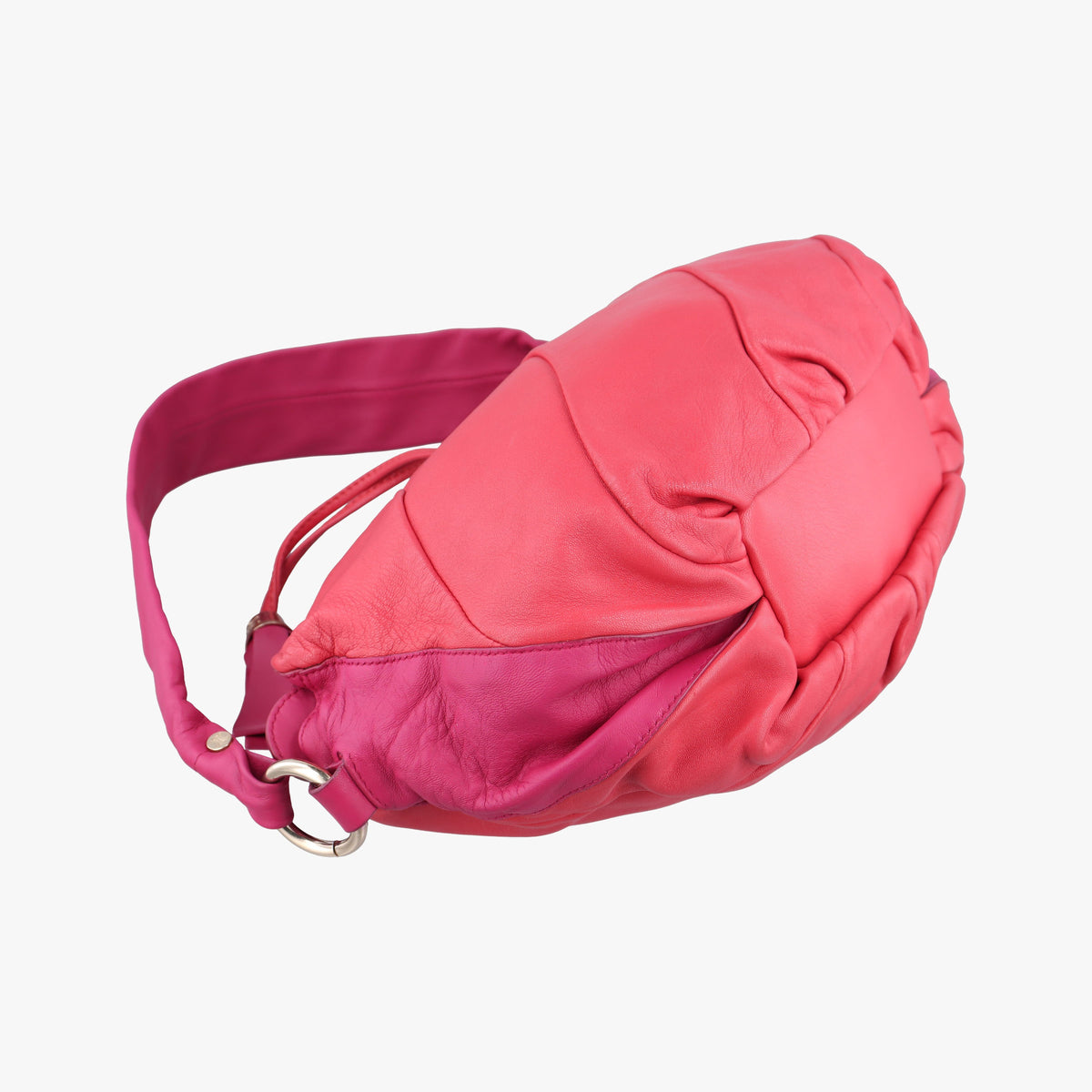 Pre-owned Celine Vintege Pink Leather  shoulderbag | stylenewstar