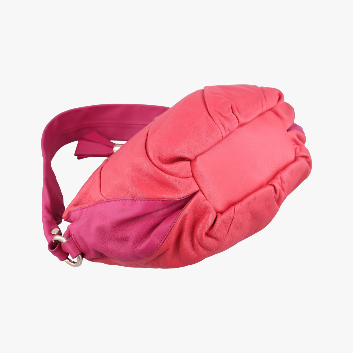 Vintage Celine Vintege Pink Leather  shoulderbag | stylenewstar