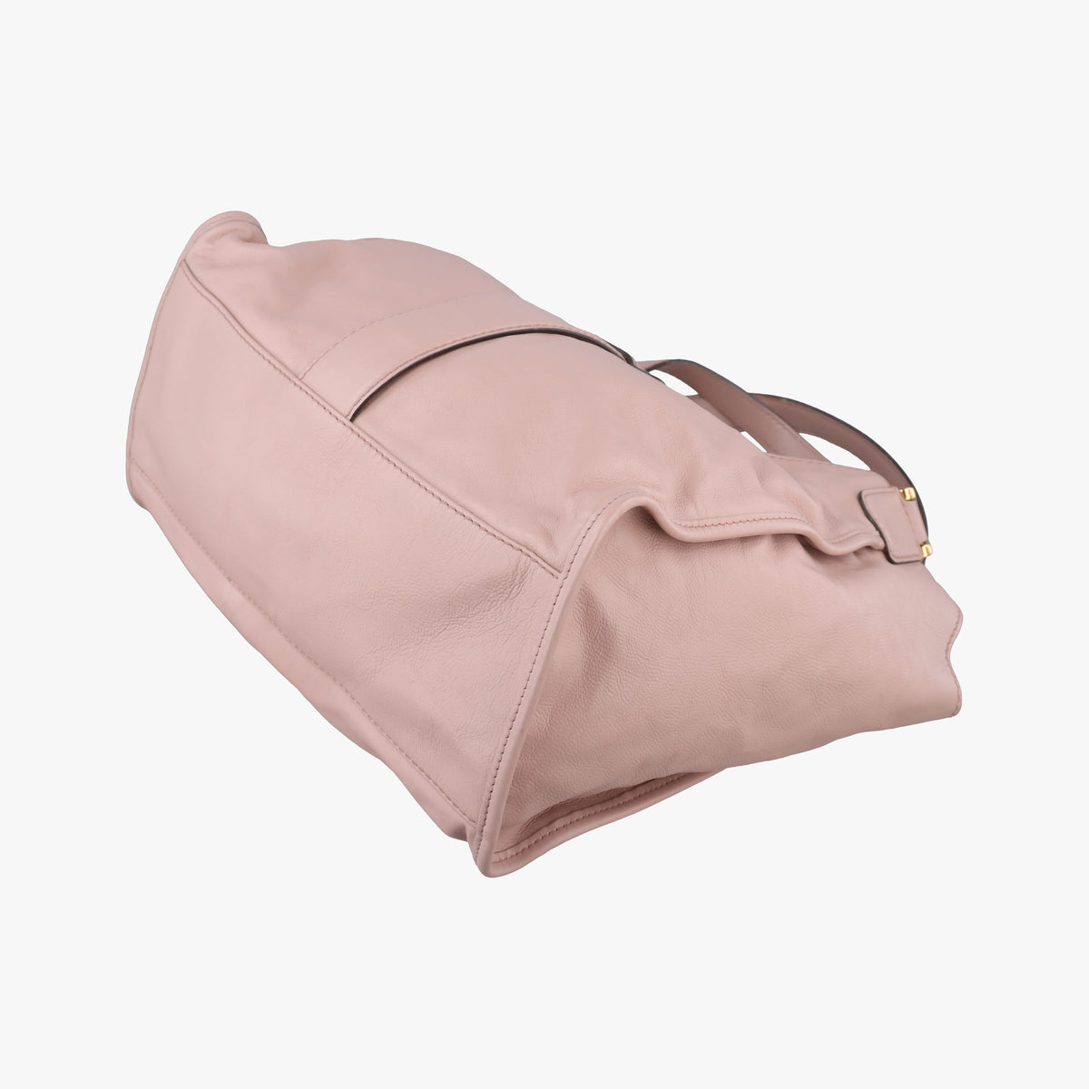 Pre-owned Gucci Soft Stirrup Pink Leather 296856 shoulderbag | stylenewstar