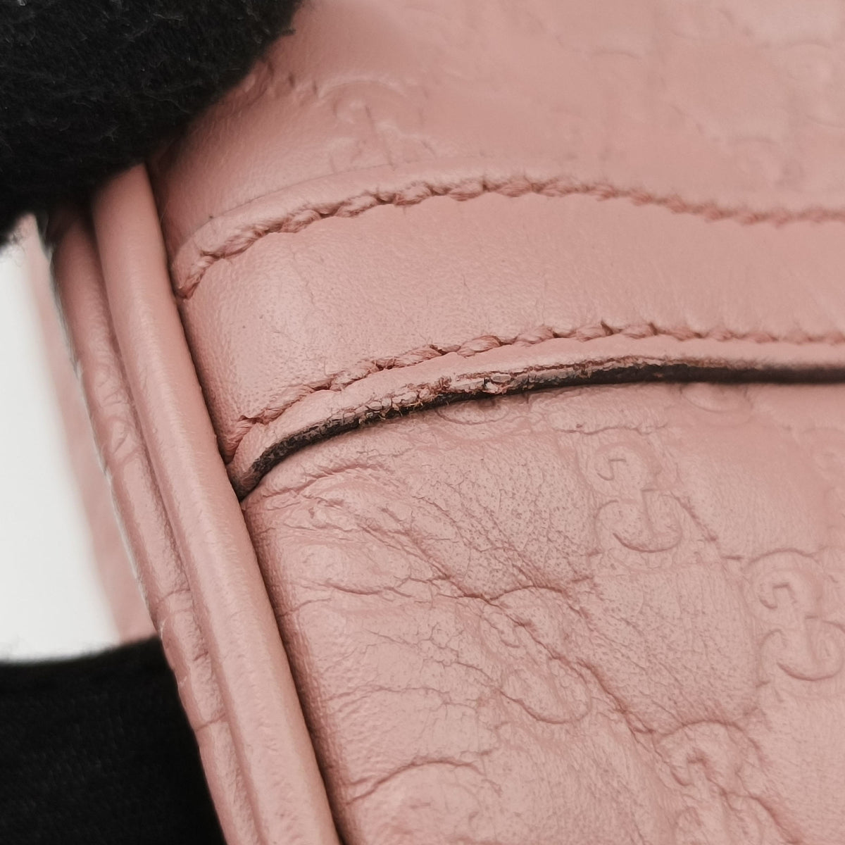 Pre-owned Gucci Microguccissima Pink Leather 449654 shoulderbag | stylenewstar