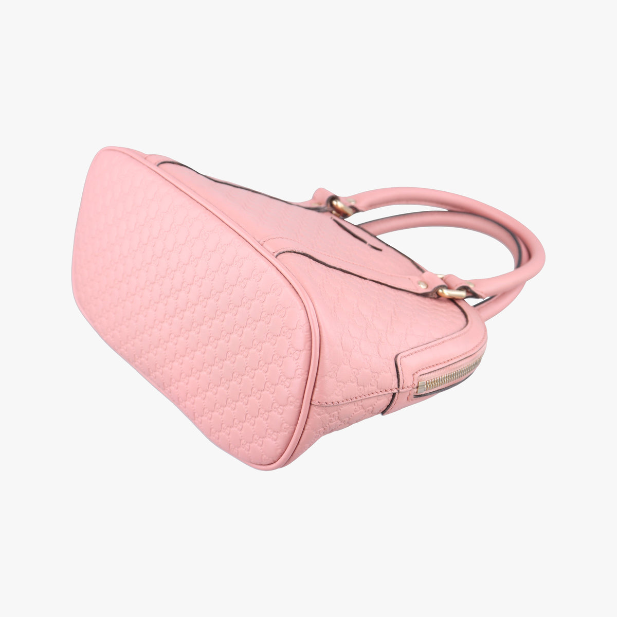 Pre-owned Gucci Microguccissima Pink Leather 449654 shoulderbag | stylenewstar