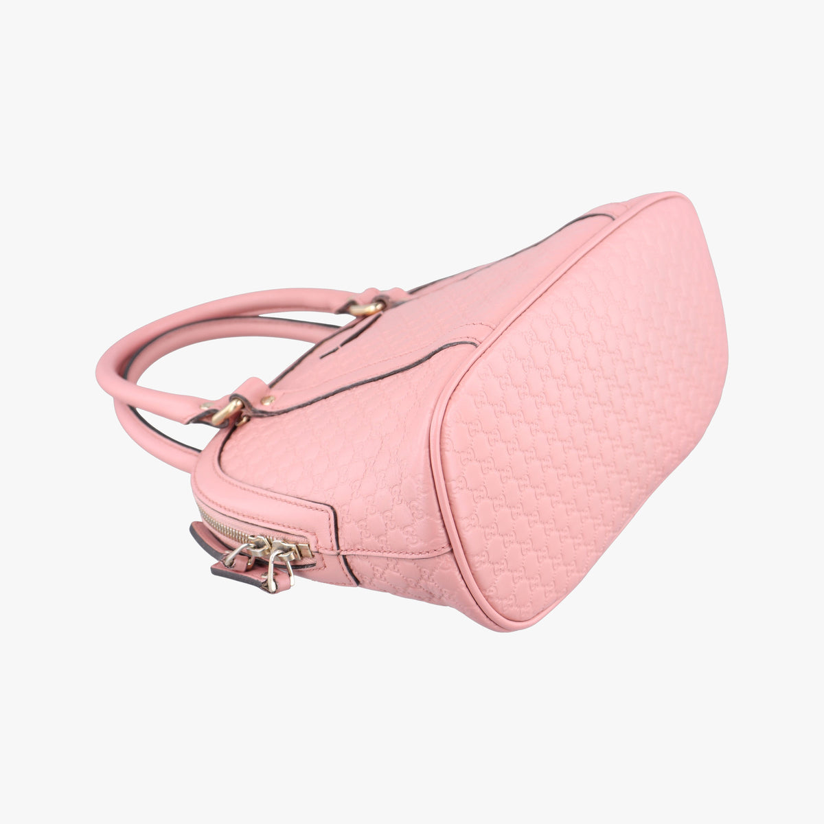 Pre-owned Gucci Microguccissima Pink Leather 449654 shoulderbag | stylenewstar