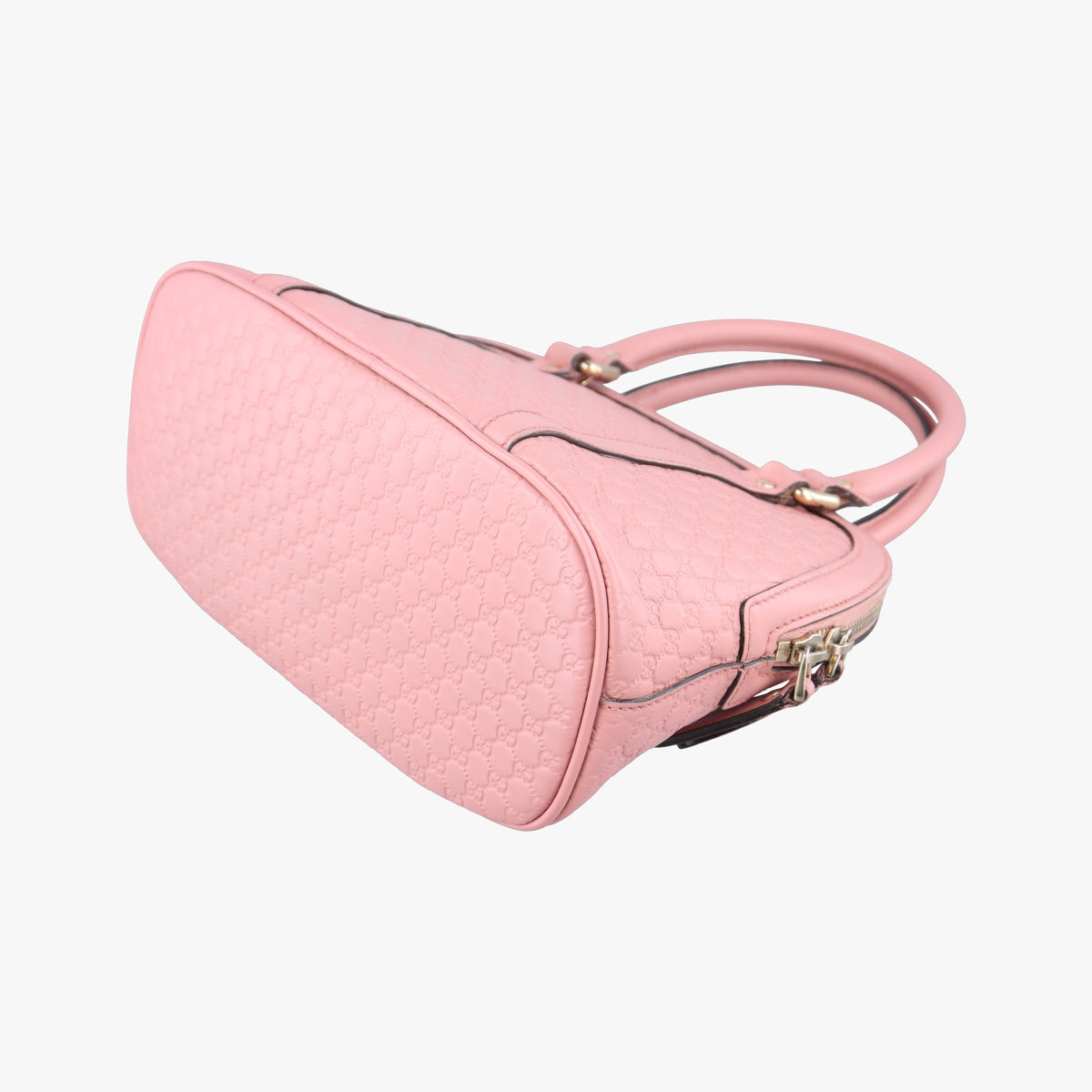 Pre-owned Gucci Microguccissima Pink Leather 449654 shoulderbag | stylenewstar